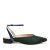 Alterre Women's Groovy Green Marilyn Point Slide In Green