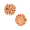 Alterre Women's Pink Blush Suede Pom Pom In Brown