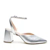 Alterre Women's Silver Marilyn  V Mule In Silver