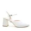 Alterre Women's White Amal V Mule In White