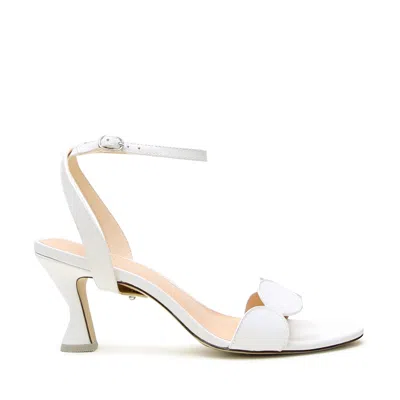 Alterre Women's White Marilyn Geo Sandal In Multi
