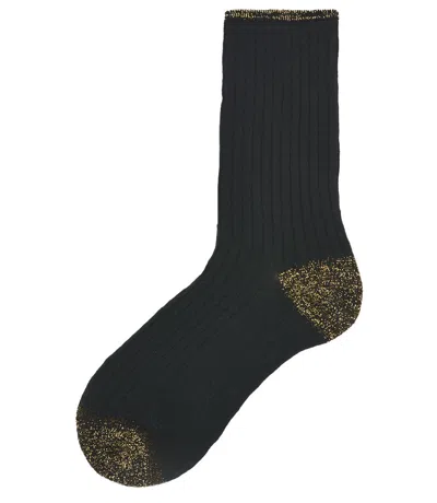 Alto Milano Black Gold Donna Short Socks