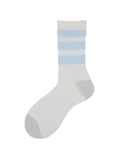Alto Stripe-detail Socks In Animal Print