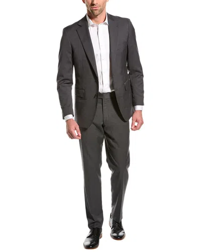 Alton Lane The Mercantile Tailored Fit Suit With Flat Front Pant In Grey