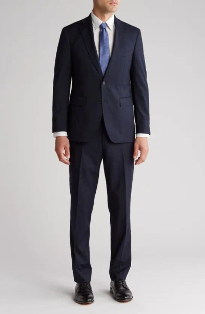 Alton Lane The Mercantile Trim Fit Suit In Blue