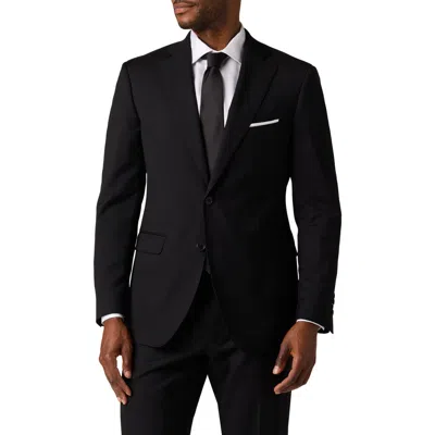 Alton Lane Trim Fit Tailored Suit Separate Jacket In Black