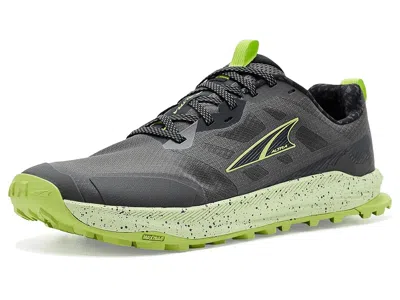 Altra Lone Peak 9 Men's Running Shoes Dark Gull Grey/black/lime: 16 D - Medium