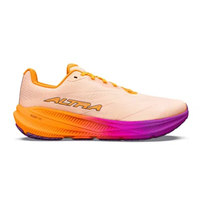 Altra Experience Flow 3 Running Shoes Beige Orange Aw26 In Pink