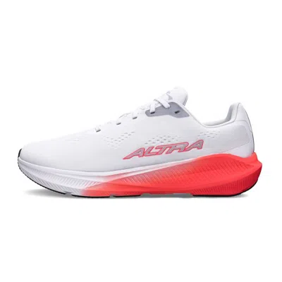 Altra Experience Flow St Shoes White Red Ss26 In Animal Print