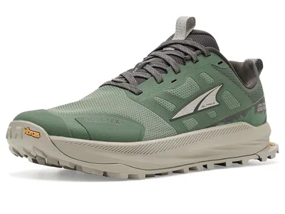 Altra Lone Peak 9+ Gtx Men's Shoes Sea Spray/island Fossil: 7.5 D - Medium, Textile In Red