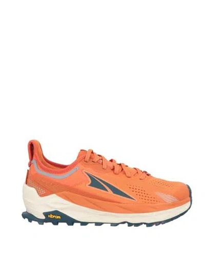 Altra Man Sneakers Orange Size 9 Textile Fibers