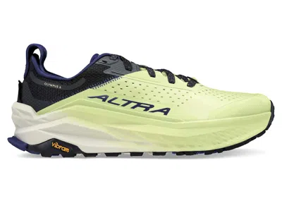 Pre-owned Altra Men's  Olympus 6 Sneakers In Black/green