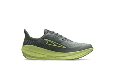 Altra Men's Experience Flow Road Running Shoes In Grey/green In Multi