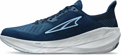 Altra Men's Experience Flow Running Shoes In Navy/light Blue In Animal Print