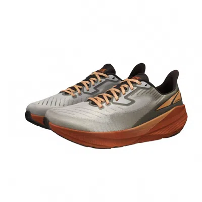 ALTRA MEN'S EXPERIENCE FLOW SHOES IN GRAY/ ORANGE