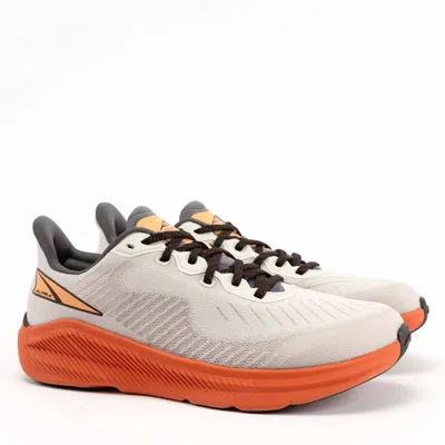ALTRA MEN'S EXPERIENCE FORM SHOES IN GRAY/ ORANGE