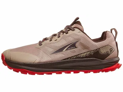 Altra Men's Lone Peak 9 Running Shoes In Brown In Multi
