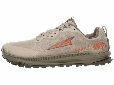 Altra Men's Lone Peak 9 Running Shoes In Tan In Multi