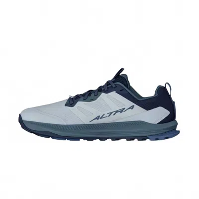 Altra Men's Lone Peak 9 Shoes In Light Gray In Blue