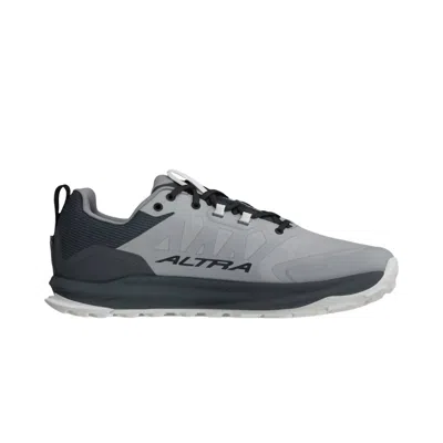 Altra Men's Lone Peak 9 Waterproof Low Hiking Shoes In Gray