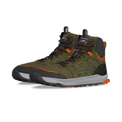 Altra Men's Lone Peak Hiker 3 Trail Running Shoes In Dusty Olive In Multi