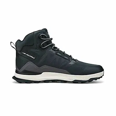 Altra Men's Lone Peak Mid Shoes In Black