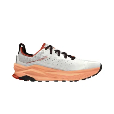 Altra Men's Olympus 6 Trail Running Shoes In Gray/orange In Multi