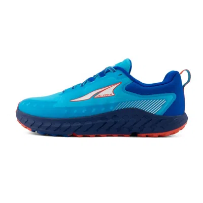 Altra Men's Outroad 2 Trail Running Shoes In Neon/blue