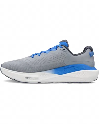Altra Men's Paradigm 8 Road Running Shoe In Blue/gray In Multi
