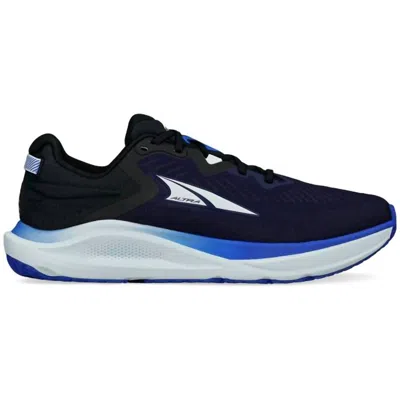 Altra Men's Paradigm 8 Running Shoes In Navy/black In Animal Print