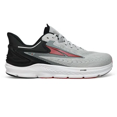 Altra Men's Torin 6 Running Shoes - Medium Width In Gray/red In Multi