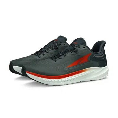 Altra Men's Torin 7 Running Shoes In Dark Gray In Black