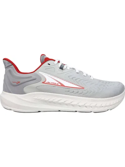 Altra Men's Torin 7 Sneakers In Gray/red In Multi