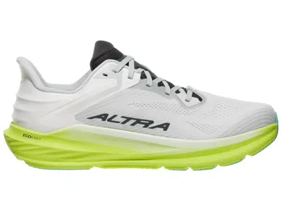 Altra Men's Torin 8 Running Shoes In White/lime In Black
