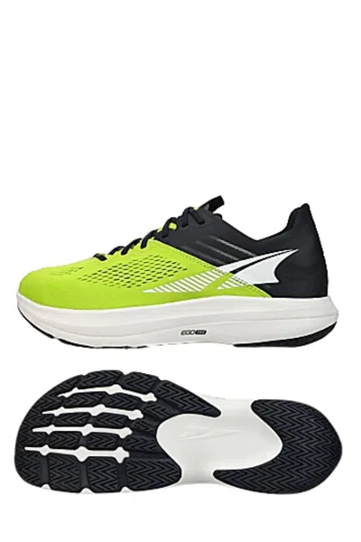 Altra Men's Vanish Carbon Running Shoes In Black/lime In Grey