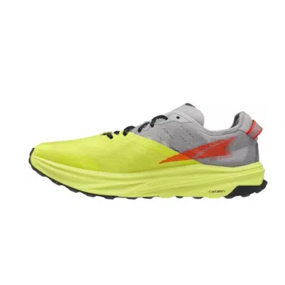 Altra Mont Blanc Carbon Shoes Grey Yellow In Multi