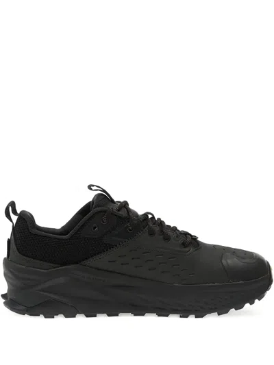 Altra Olympus 6 Hike Low Gtx Perforated Low-top Sneakers In Black