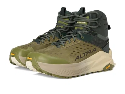 Altra Olympus 6 Hike Mid Gtx In Green