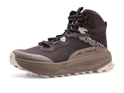 Altra Olympus 7 Mid Gtx Women's Shoes Chocolate Torte/mountain Trail/whisper Pink: 6.5 B - Medium In Multi