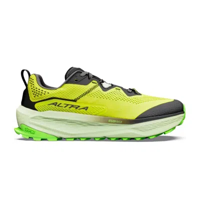 Altra Olympus 7 Yellow Black Aw26 Shoes In Animal Print