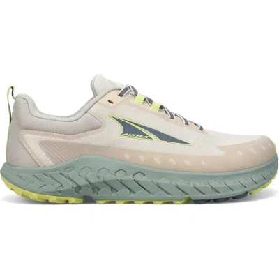 Altra Outroad 2 Trail Running Shoe In Ivory/gray-green