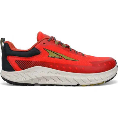 Altra Outroad 2 Trail Running Shoe In Red/black