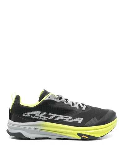 Altra Running Mont Blanc Speed Trainers In Black