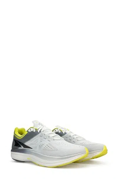 Altra Vanish Tempo Running Shoe In Grey/yellow