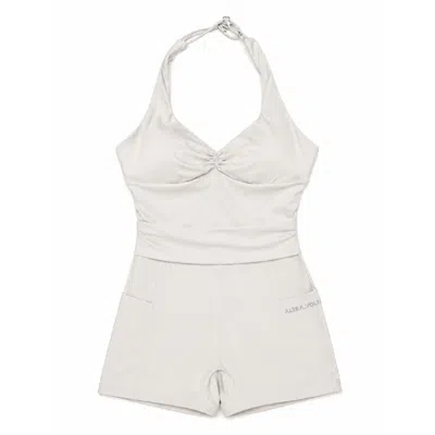 Altra Volta Women's Backless Sculpt Jumpsuit - White