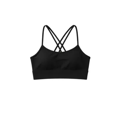Altra Volta Women's Criss-cross Sculpt Back Top Black
