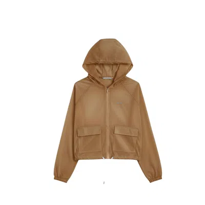 Altra Volta Women's Neutrals Lightweight Mesh Zip Jacket Sand