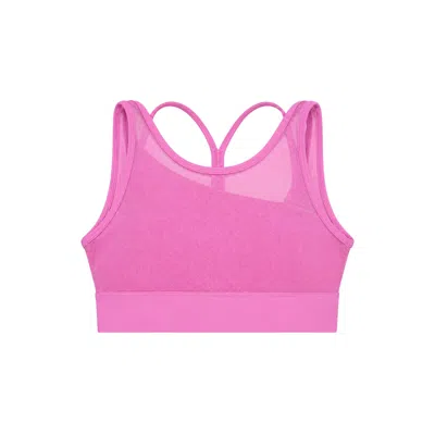 Altra Volta Women's Pink Cross Back Top