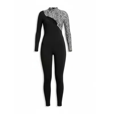 Altra Volta Women's Sculpted Elegance Jumpsuit In Black