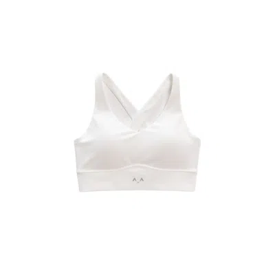Altra Volta Women's White Elevate Strappy Sports Bra